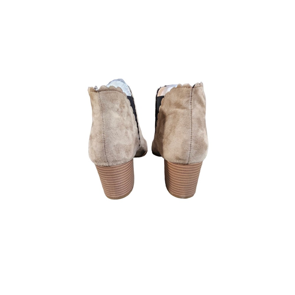 NEW IN BOX TAUPE ANKLE BOOTS AMS SIZE 8 - Picture 5 of 6